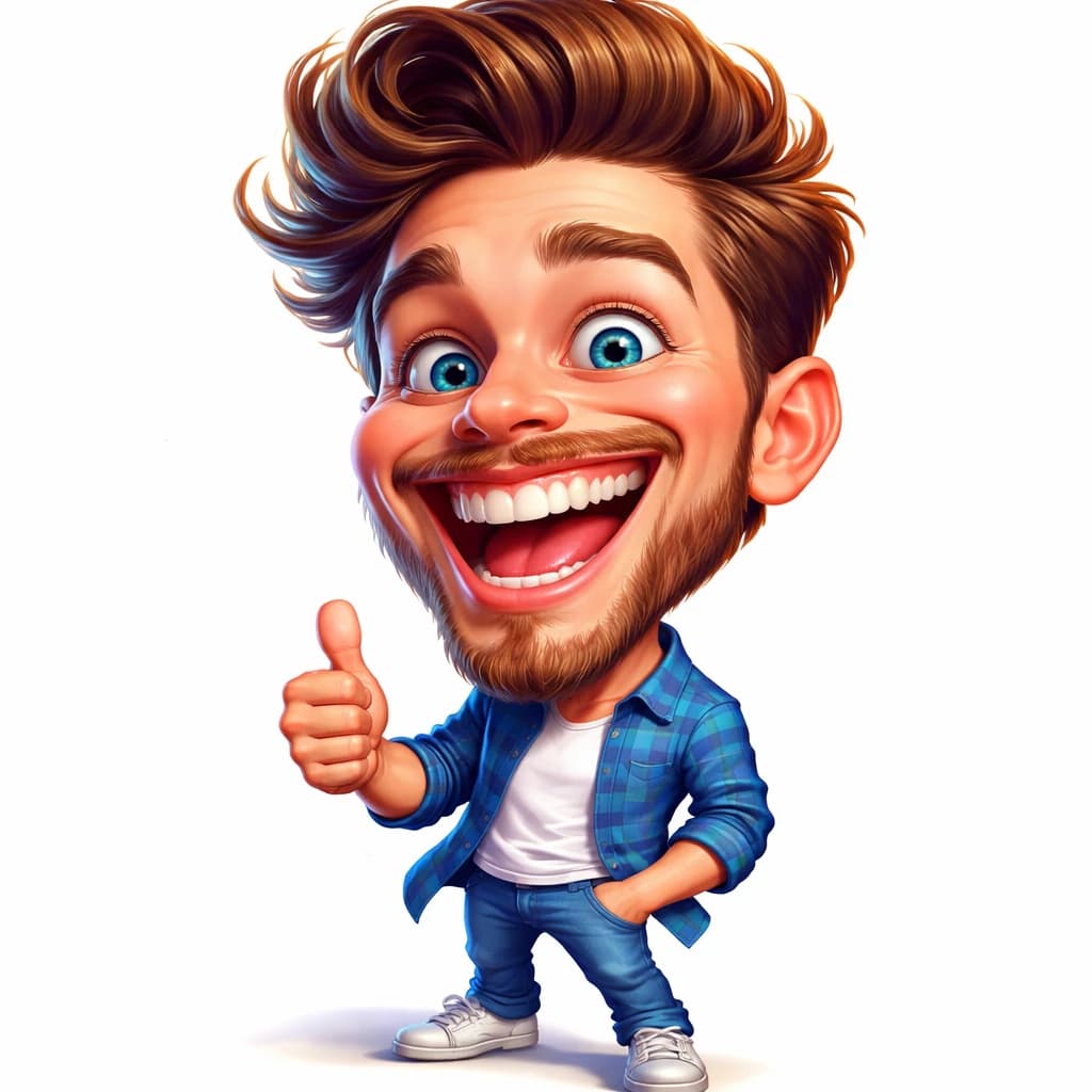 Pop Portrait karikatur